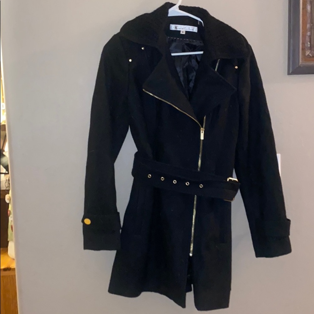 black coat